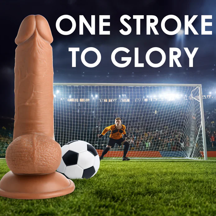 JOCK Soccer Sam 7" Dildo W/ Balls Medium - Image 5