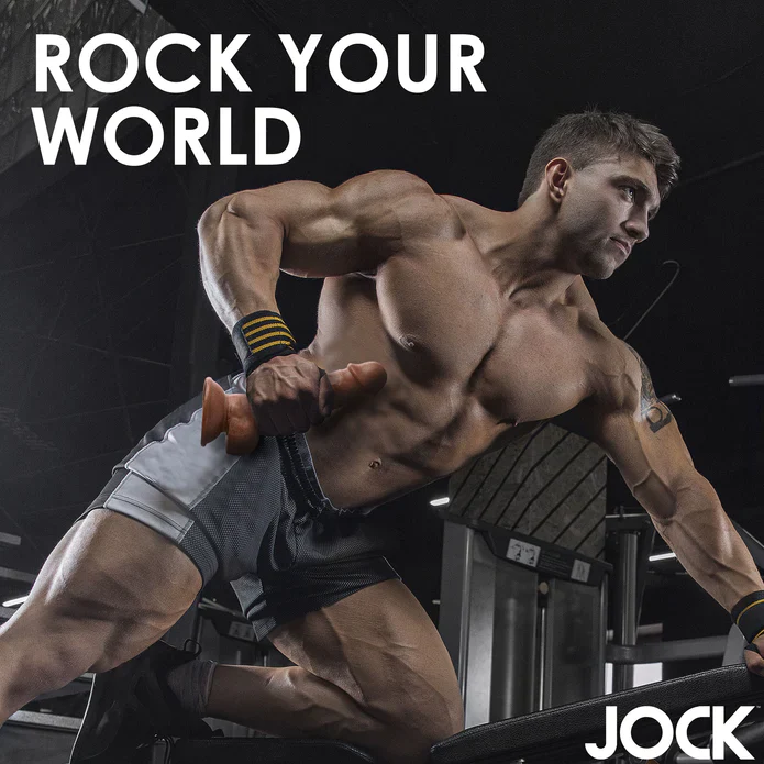 JOCK Weightlifting Wesley 7" Dildo W/ Balls Medium - Image 3