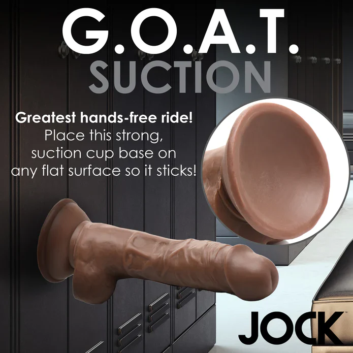 JOCK Weightlifting Wesley 7" Dildo W/ Balls Medium - Image 7