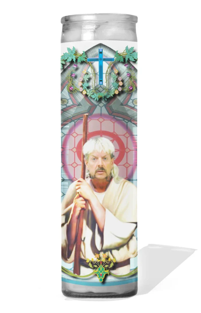 Joe Exotic Celebrity Prayer Candle - Image 2