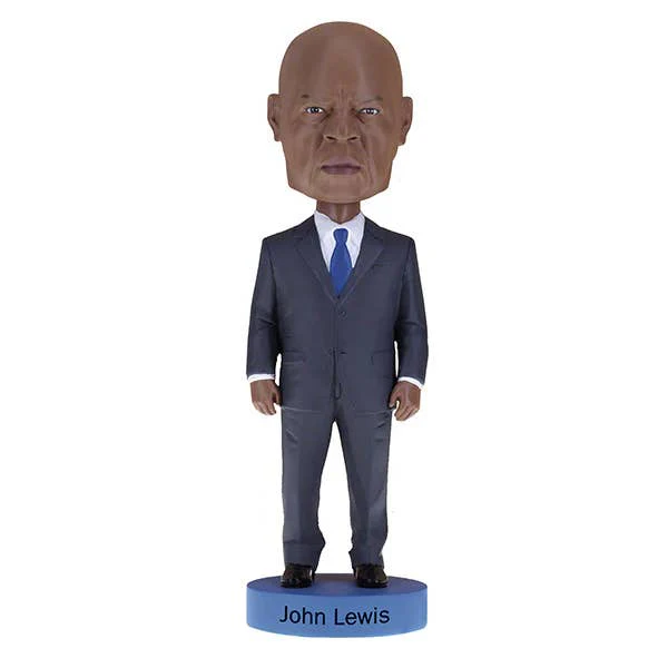 John Lewis w/ Autographed Collector Card