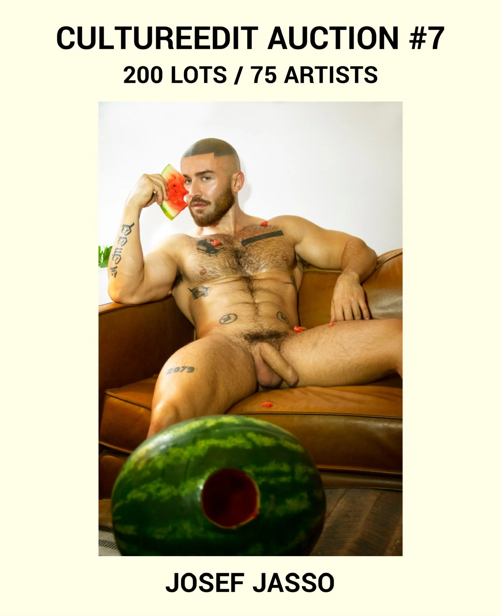 Josef Jasso, Francois Sagat: Juicy Watermelon, 2018 - Image 2