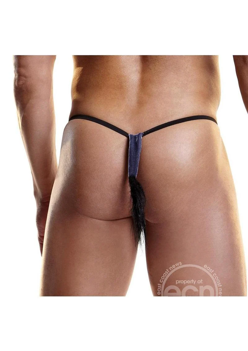 Fundies Junk In The Trunk Jockstrap - O/S - Grey - Image 3
