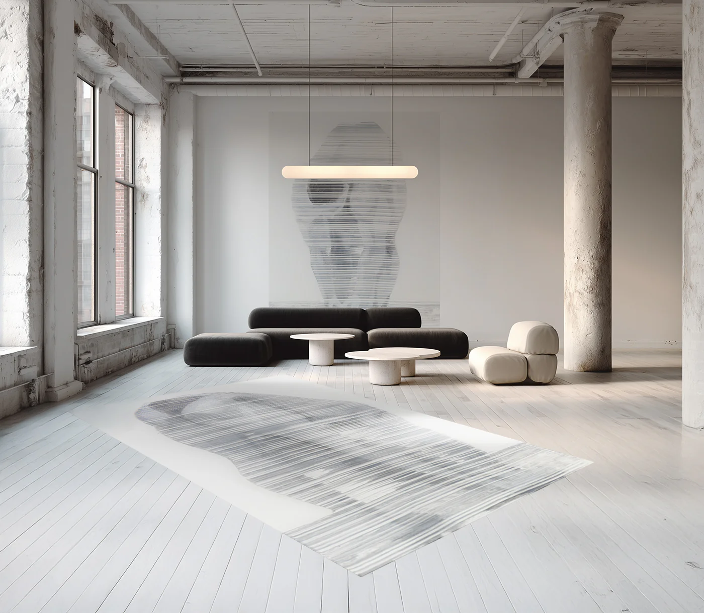 Jwan Yosef x Henzel Studio Rug, Head (03) - Image 2