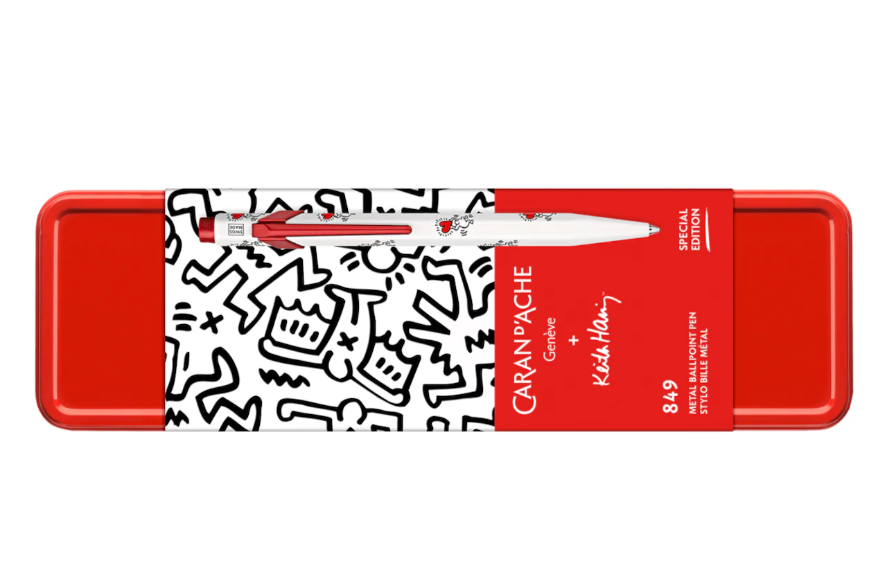Keith Haring Ballpoint Pen 849™ White in Metal Box - Image 8