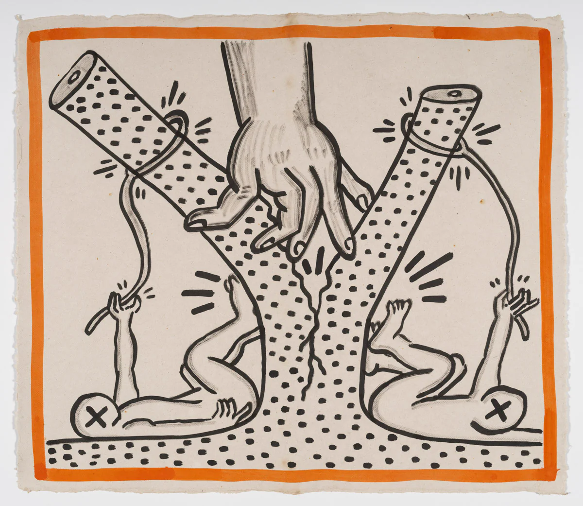 KEITH HARING @ BARBARA GLADSTONE EXHIBITION CATALOGUE - Image 14