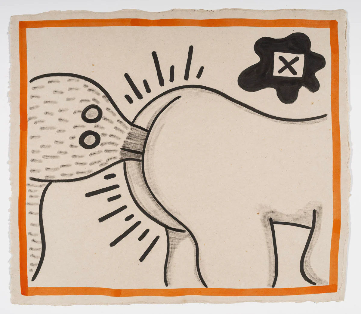 KEITH HARING @ BARBARA GLADSTONE EXHIBITION CATALOGUE - Image 17