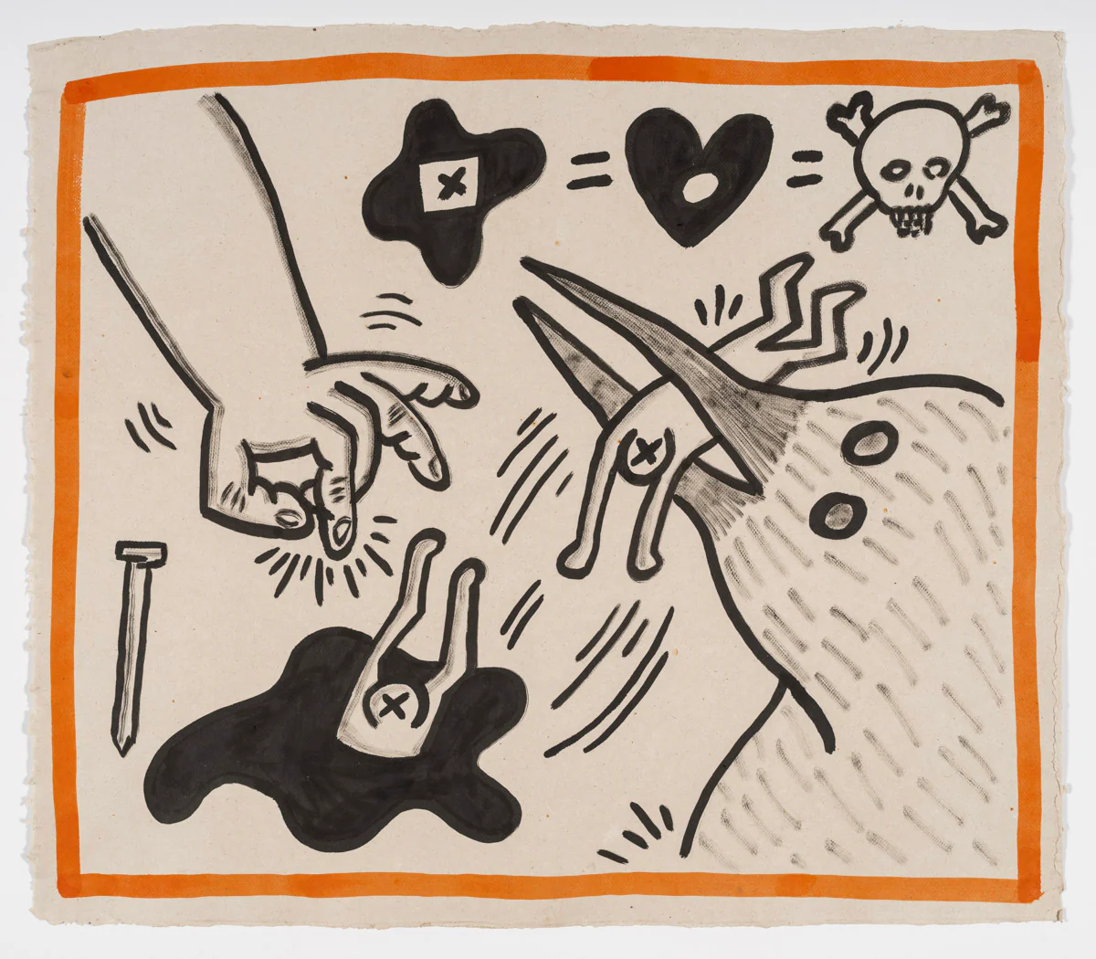 KEITH HARING @ BARBARA GLADSTONE EXHIBITION CATALOGUE - Image 18