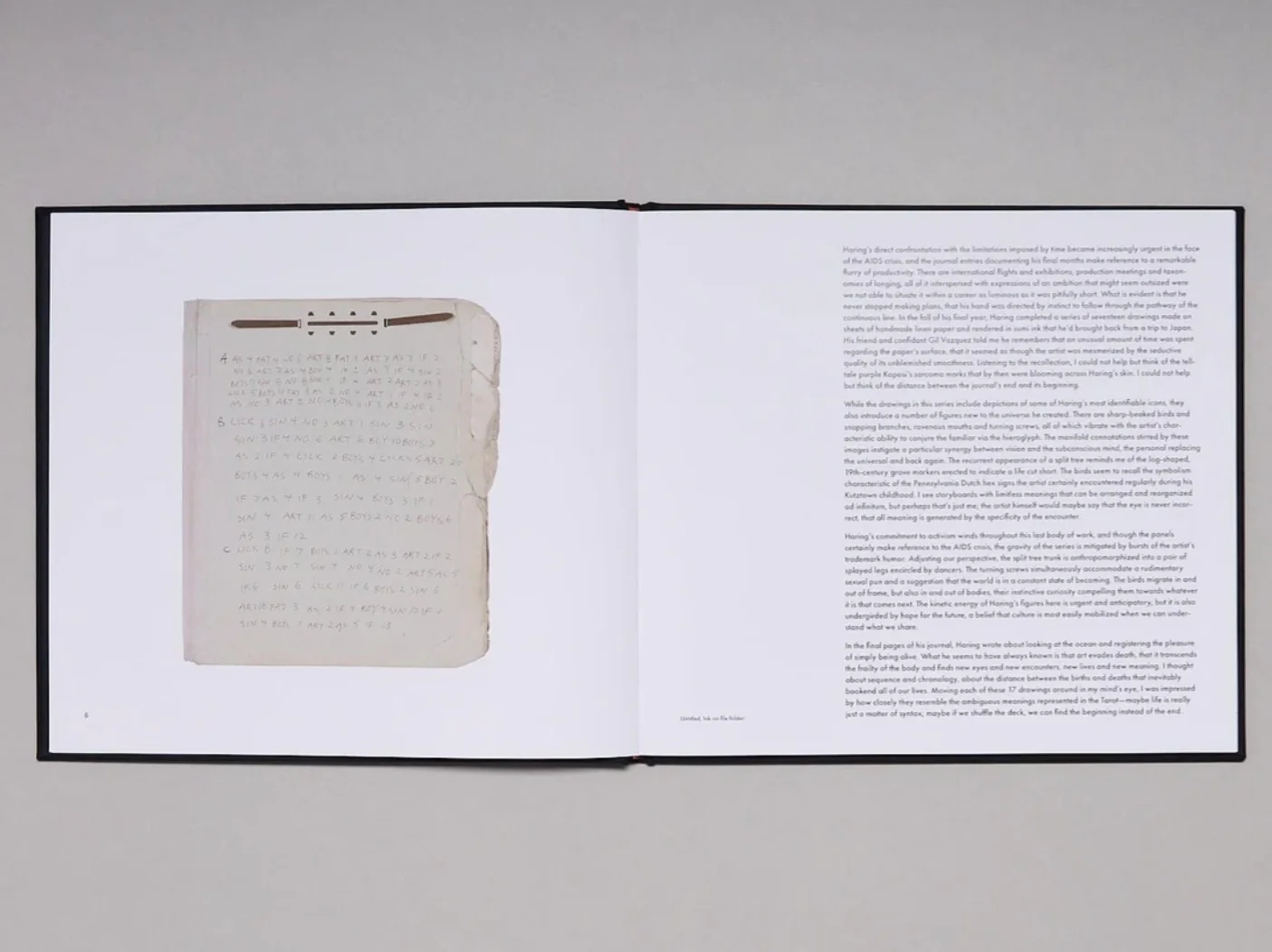 KEITH HARING @ BARBARA GLADSTONE EXHIBITION CATALOGUE - Image 2