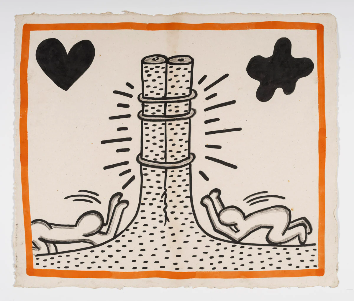 KEITH HARING @ BARBARA GLADSTONE EXHIBITION CATALOGUE - Image 20