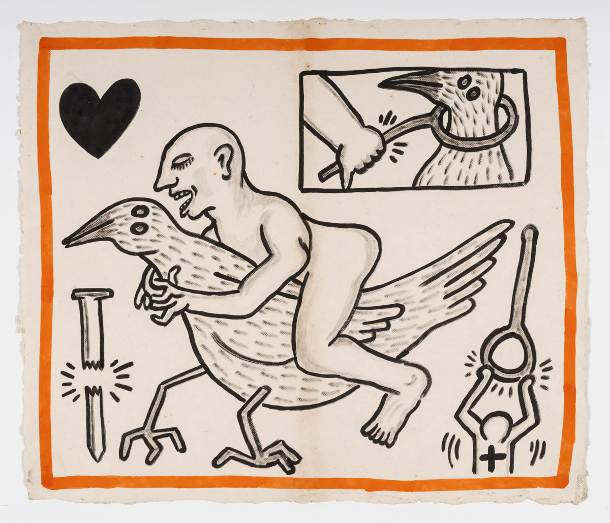 KEITH HARING @ BARBARA GLADSTONE EXHIBITION CATALOGUE - Image 22