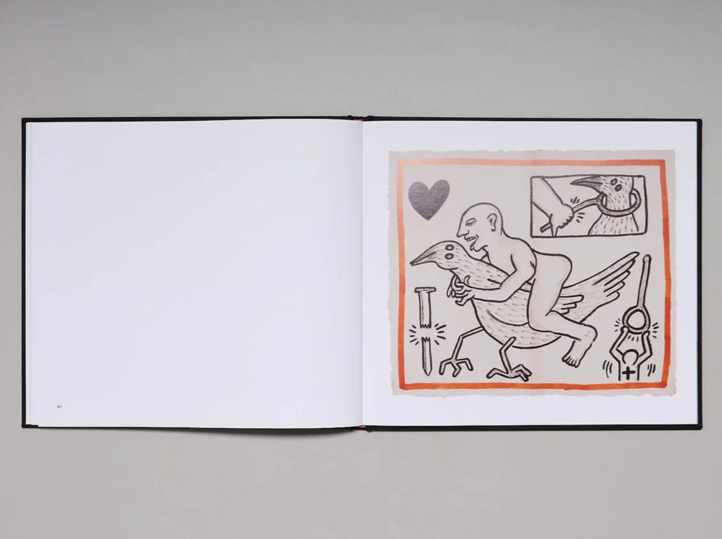KEITH HARING @ BARBARA GLADSTONE EXHIBITION CATALOGUE - Image 4