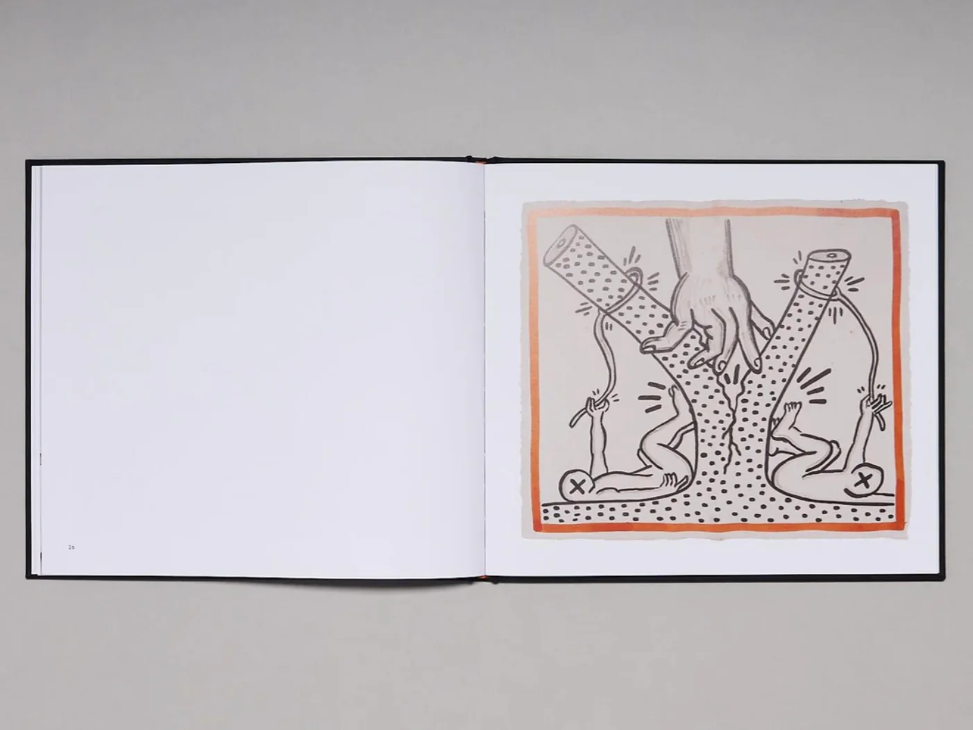 KEITH HARING @ BARBARA GLADSTONE EXHIBITION CATALOGUE - Image 6