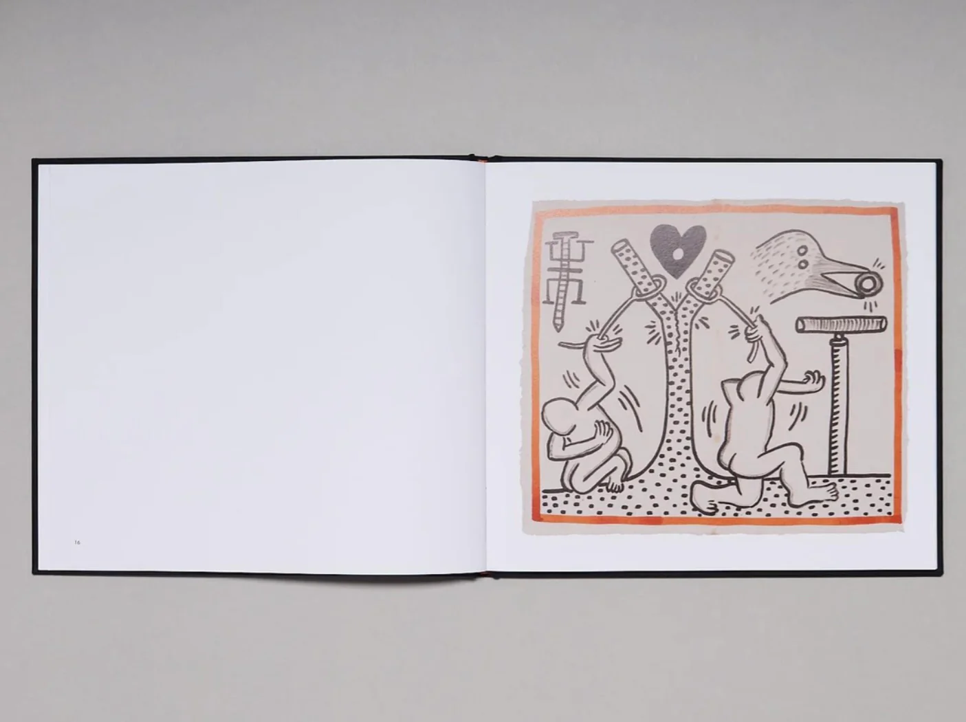 KEITH HARING @ BARBARA GLADSTONE EXHIBITION CATALOGUE - Image 7
