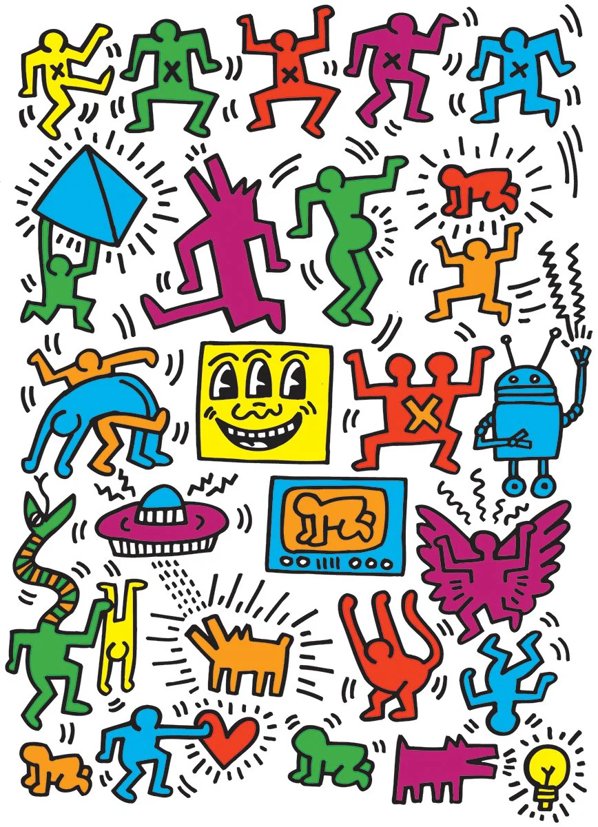 Keith Haring Collage Puzzle - Image 3