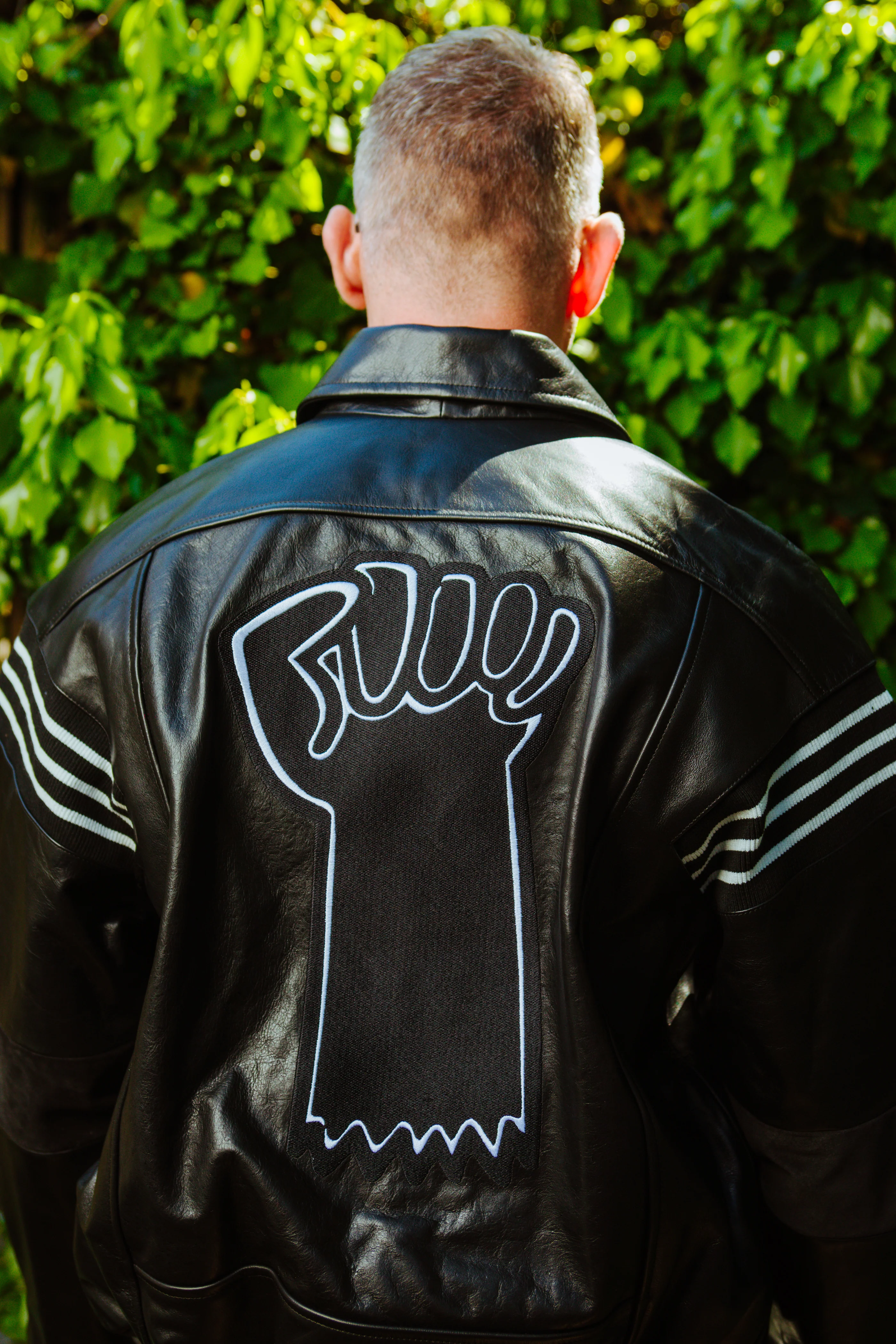 KEITH HARING LEATHER JACKET BY HONEY FUCKING DIJON SS22 - Image 15