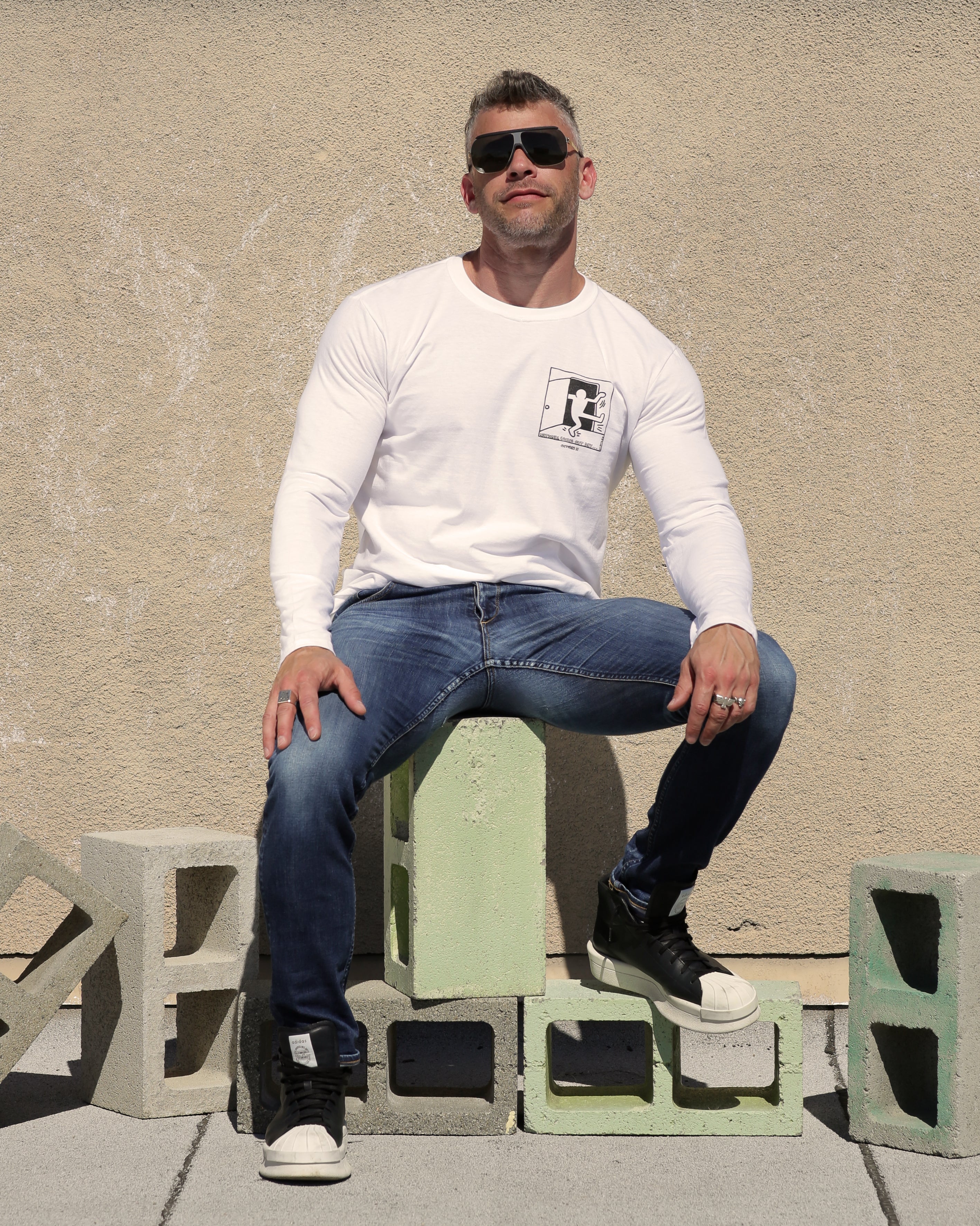 Keith Haring National Coming Out Day Long Sleeve Tee - Image 2