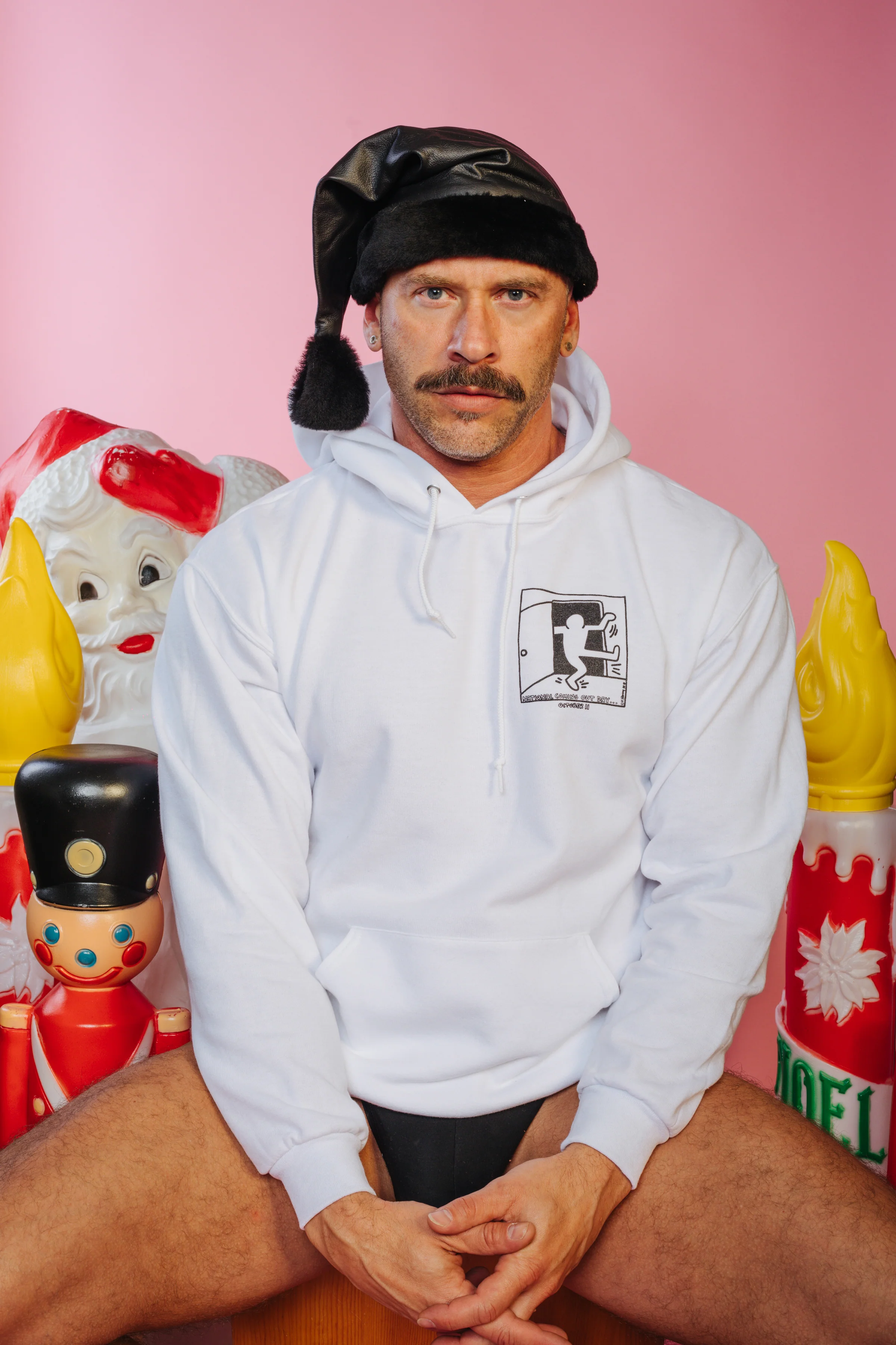 Keith Haring National Coming Out Day Hoodie / White - Image 9