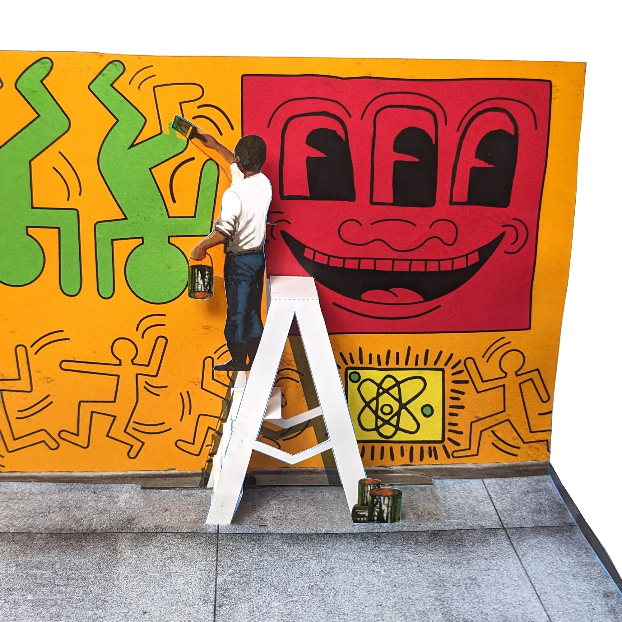 Keith Haring Pop Up Book - Image 8
