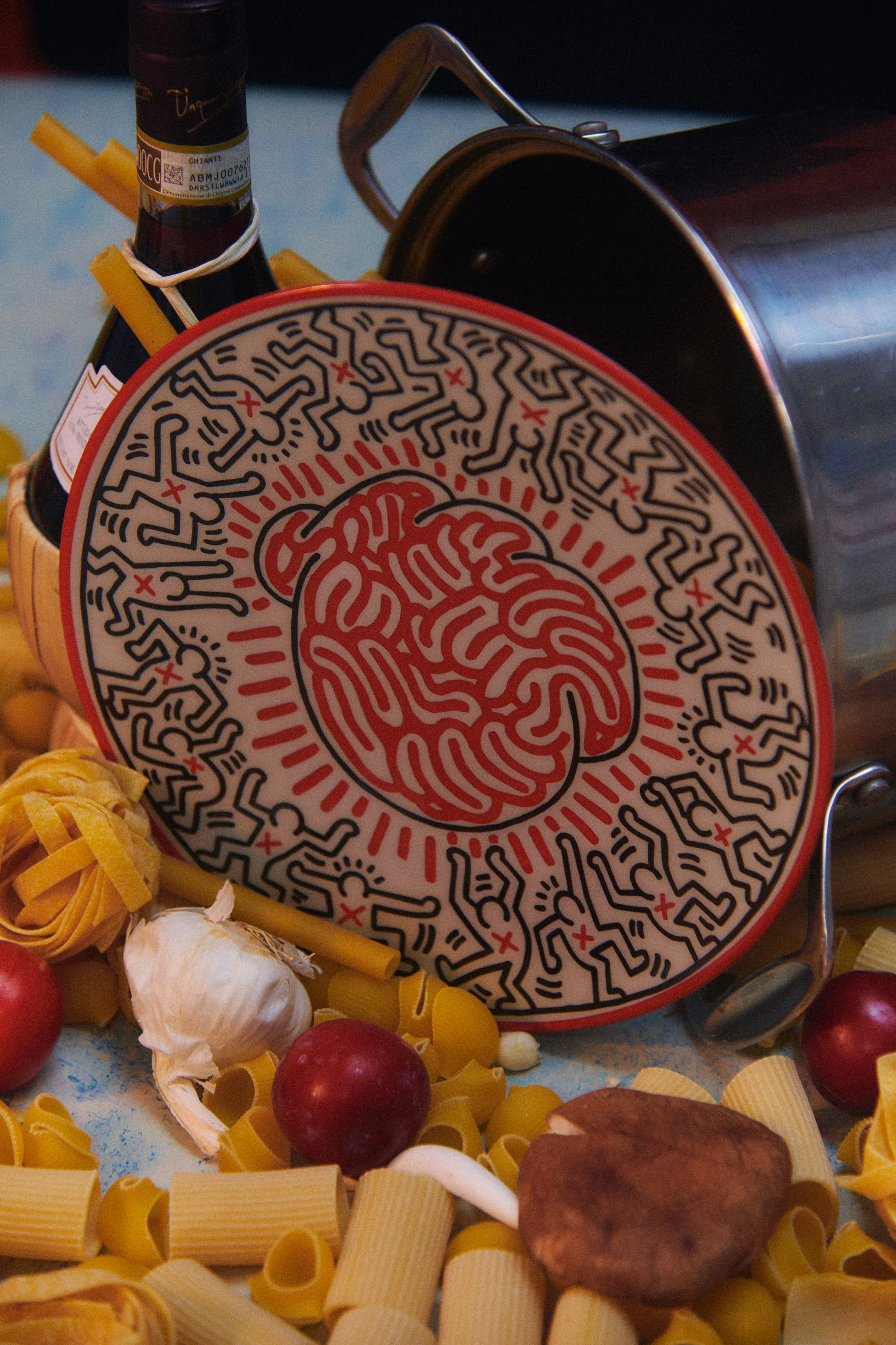 Keith Haring PORCELAIN PLATE "SILVER COLLECTION" #6 - Image 6