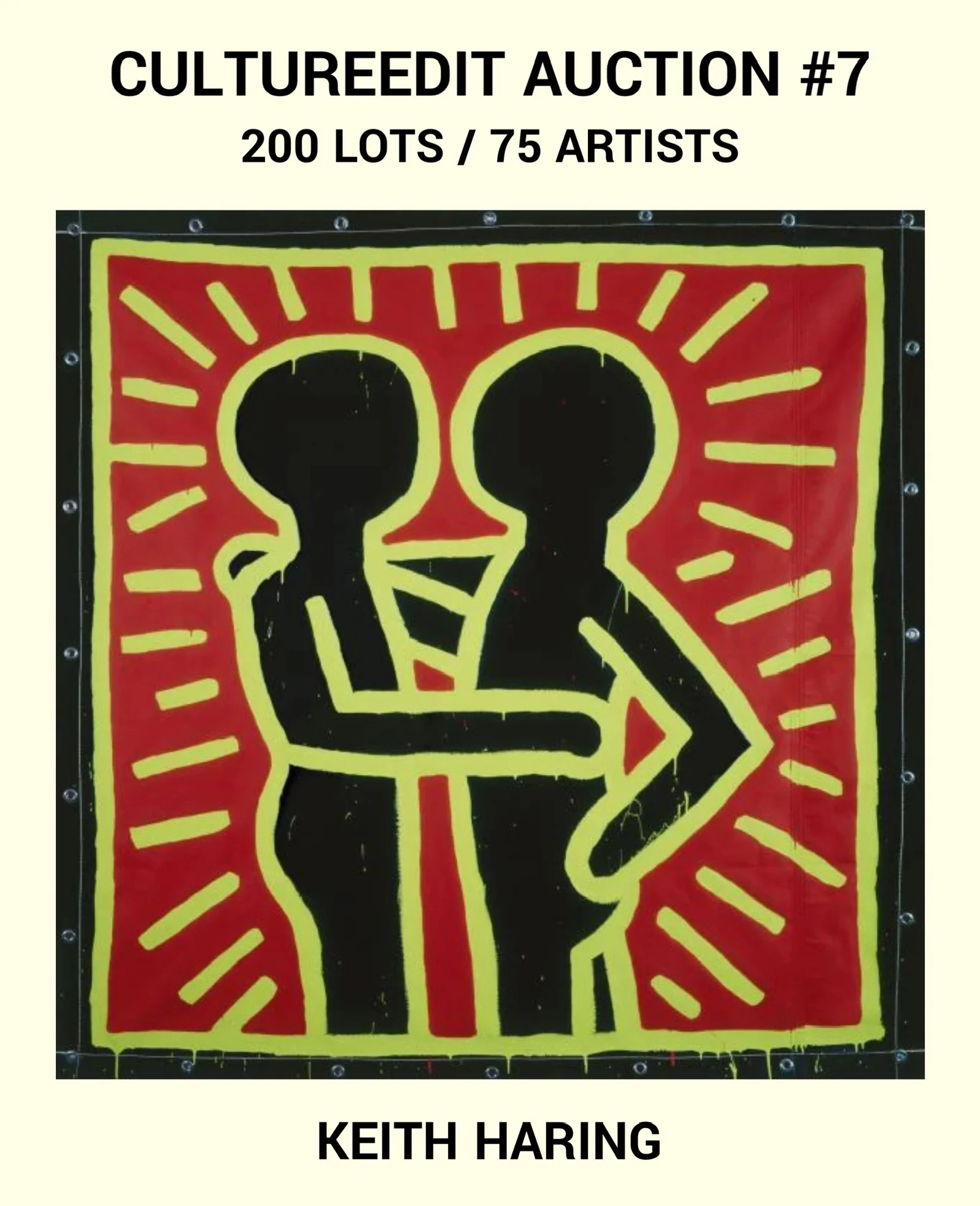 Keith Haring  UNTITLED, 1982 - Image 3
