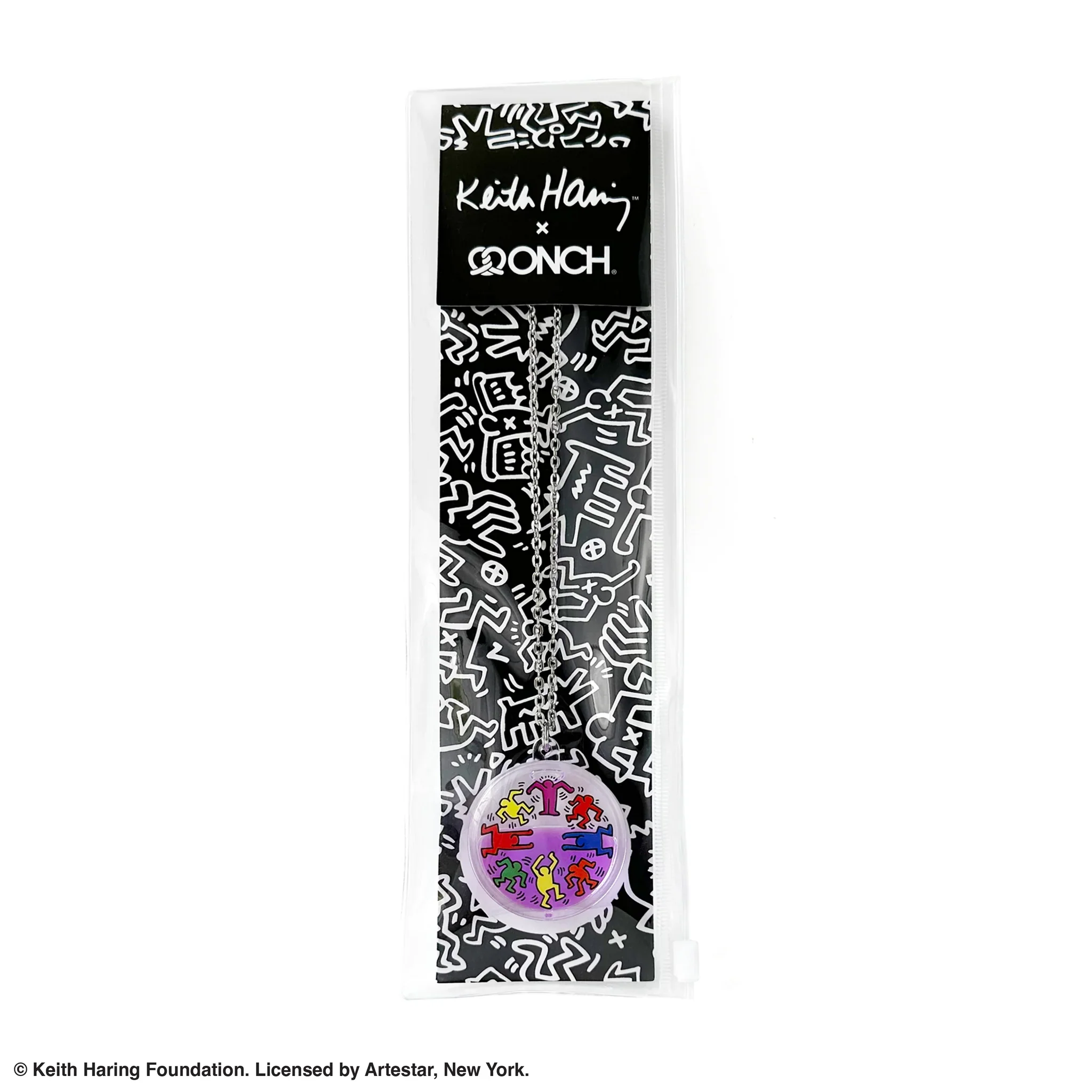 Keith Haring x ONCH - Dancing Men Necklace - Image 3
