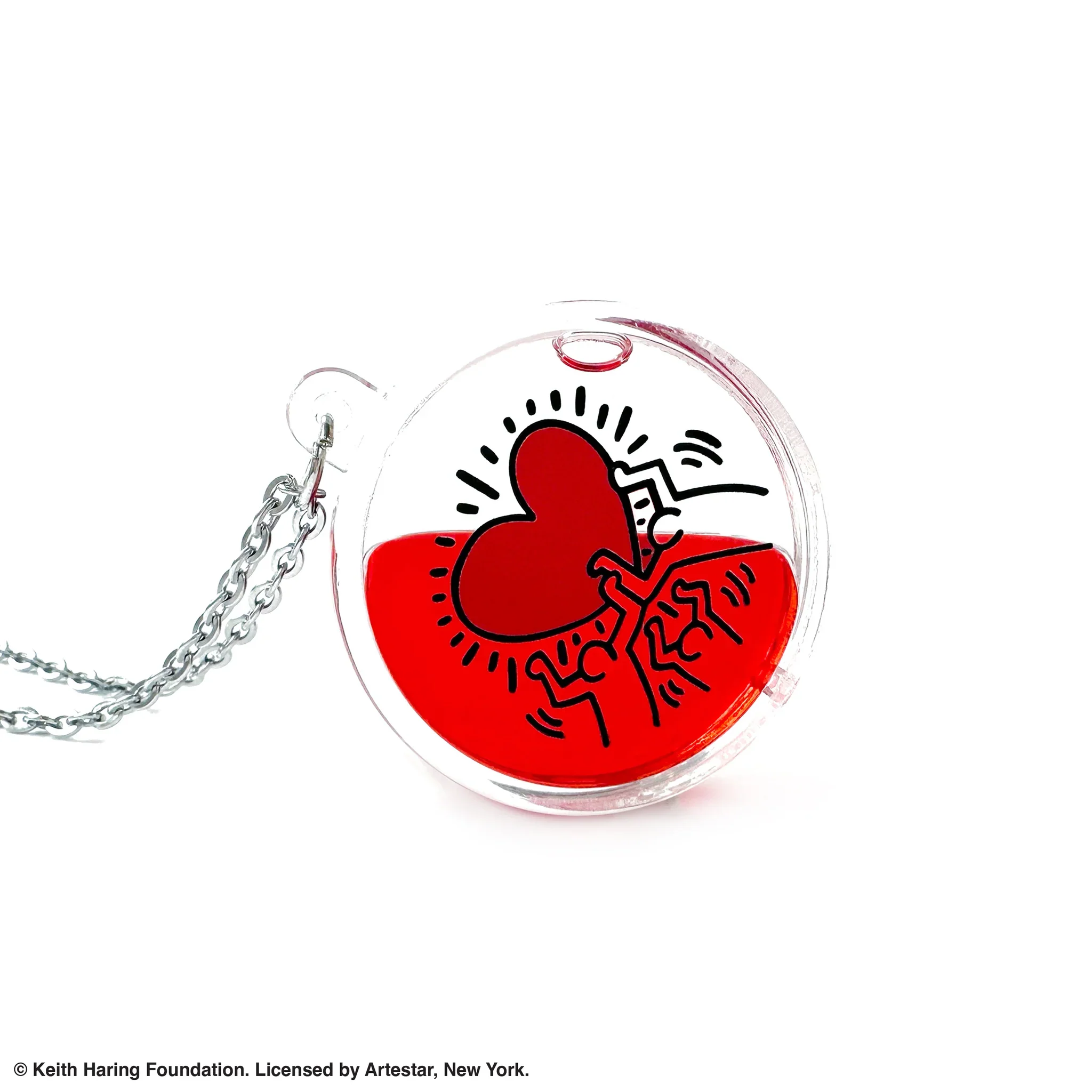 Keith Haring x ONCH - Heart Necklace - Image 4