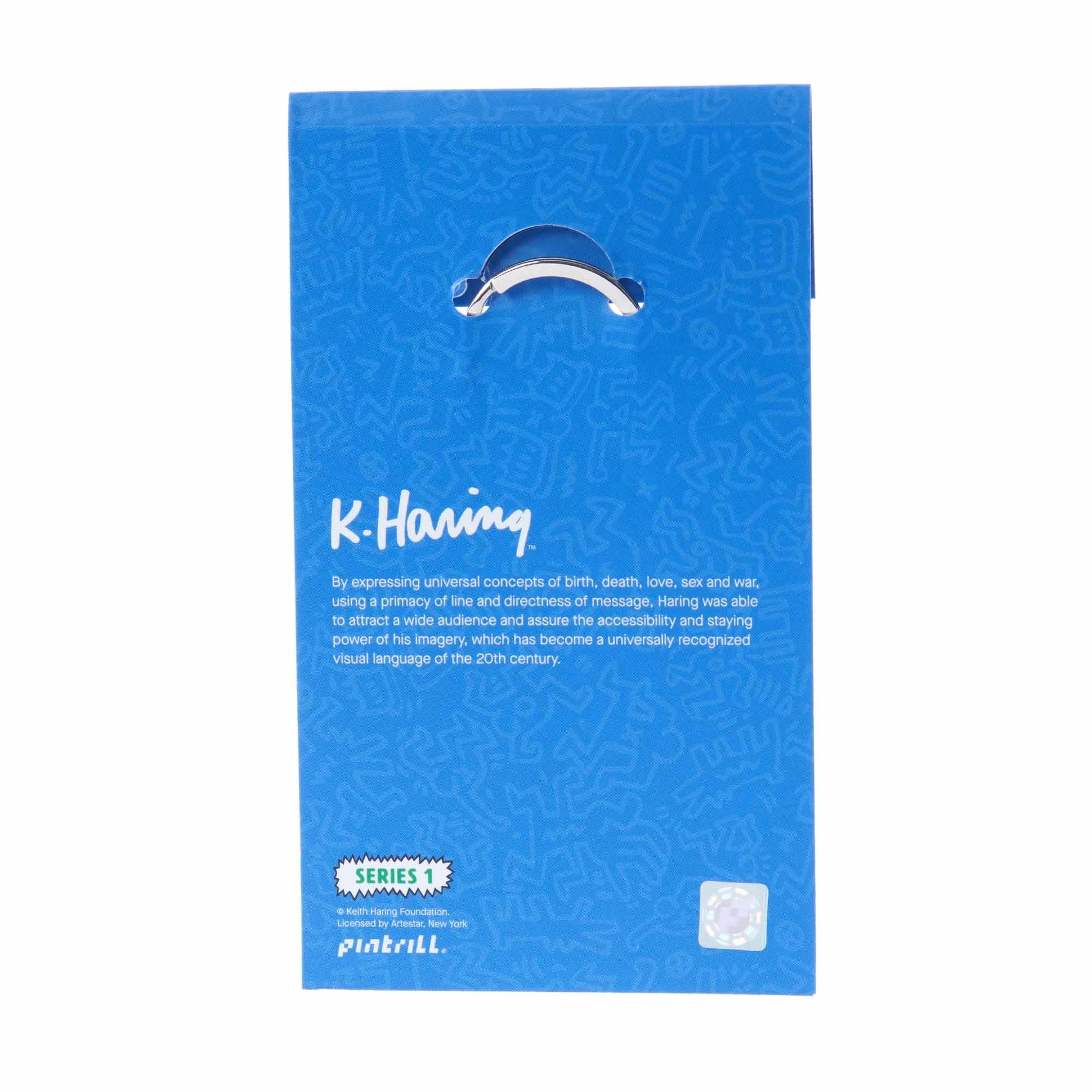 Keith Haring Yellow Dancing Dog Keyclip - Image 3