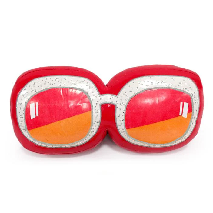 KIDROBOT X ELTON JOHN GLITTER SUNGLASSES PLUSH PILLOW - Image 3