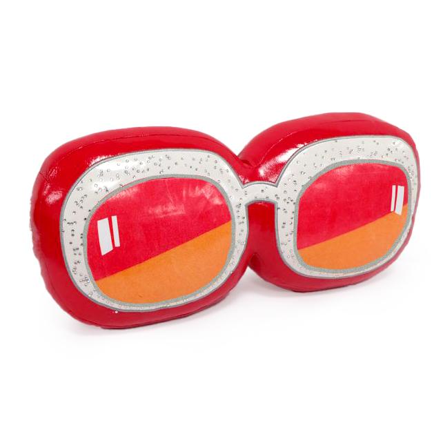 KIDROBOT X ELTON JOHN GLITTER SUNGLASSES PLUSH PILLOW - Image 4