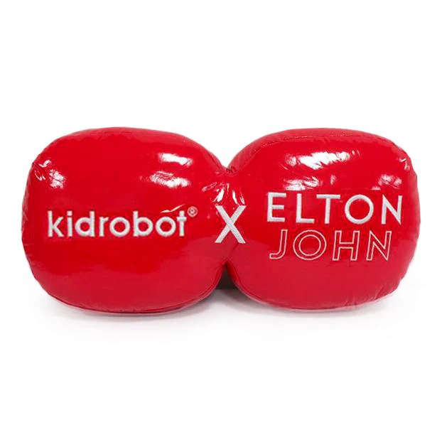 KIDROBOT X ELTON JOHN GLITTER SUNGLASSES PLUSH PILLOW - Image 6