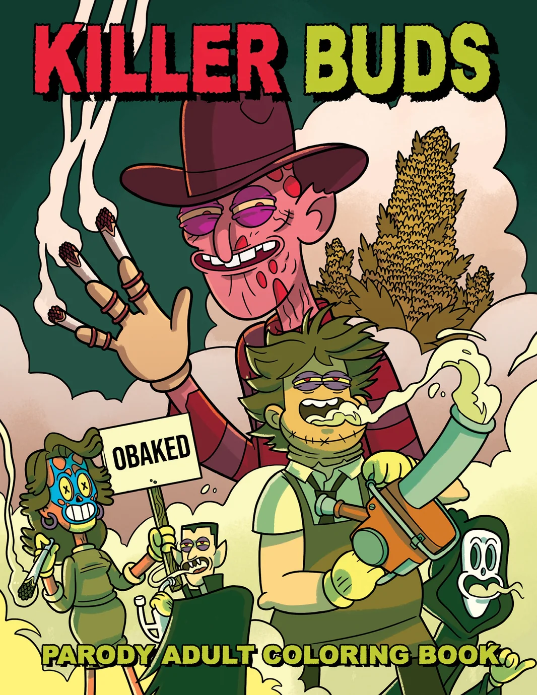 Killer Buds Coloring Book