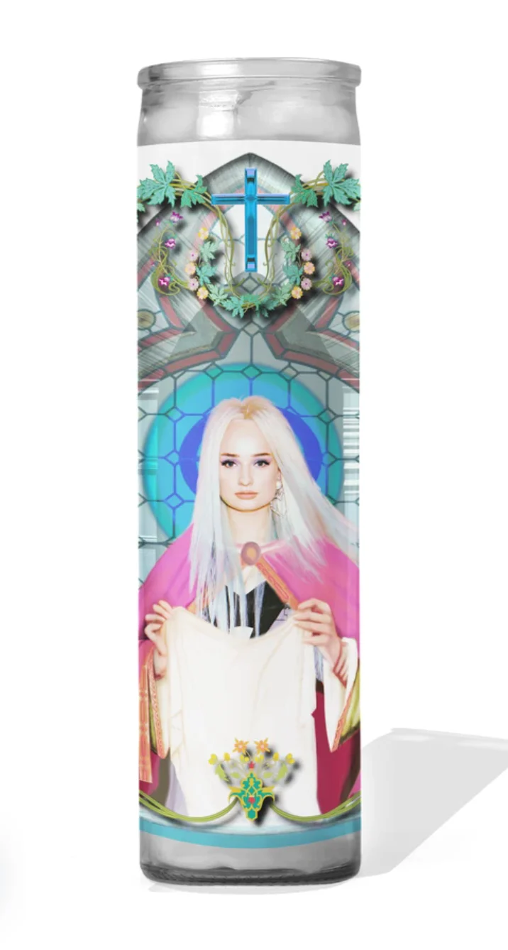 Kim Petras Celebrity Prayer Candle - Image 2