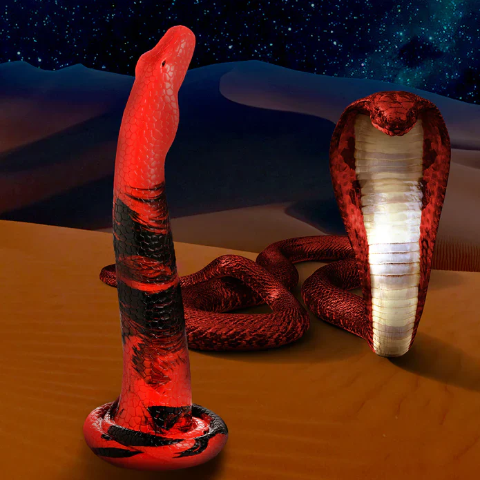 Creature Cock King Cobra King Cobra Silicone Dildo - Image 10