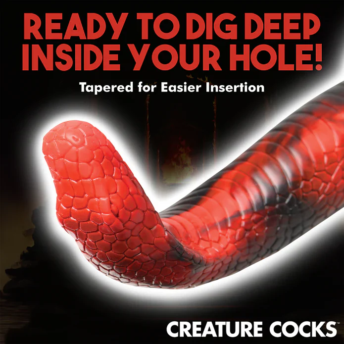 Creature Cock King Cobra King Cobra Silicone Dildo - Image 5
