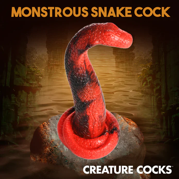 Creature Cock King Cobra King Cobra Silicone Dildo - Image 6