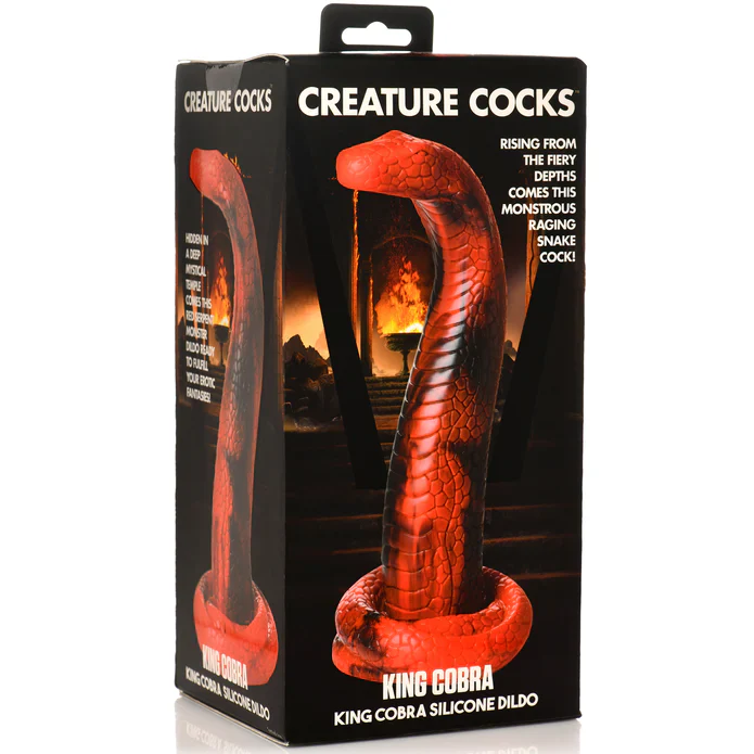 Creature Cock King Cobra King Cobra Silicone Dildo - Image 7