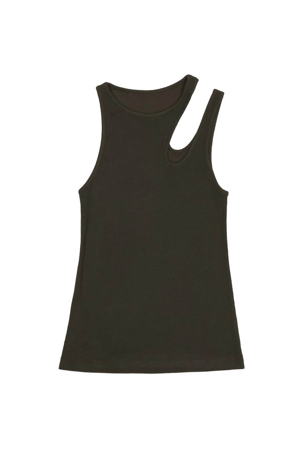 K.NGSLEY "ROMAIN" TANK TOP DARK OLIVE - Image 6