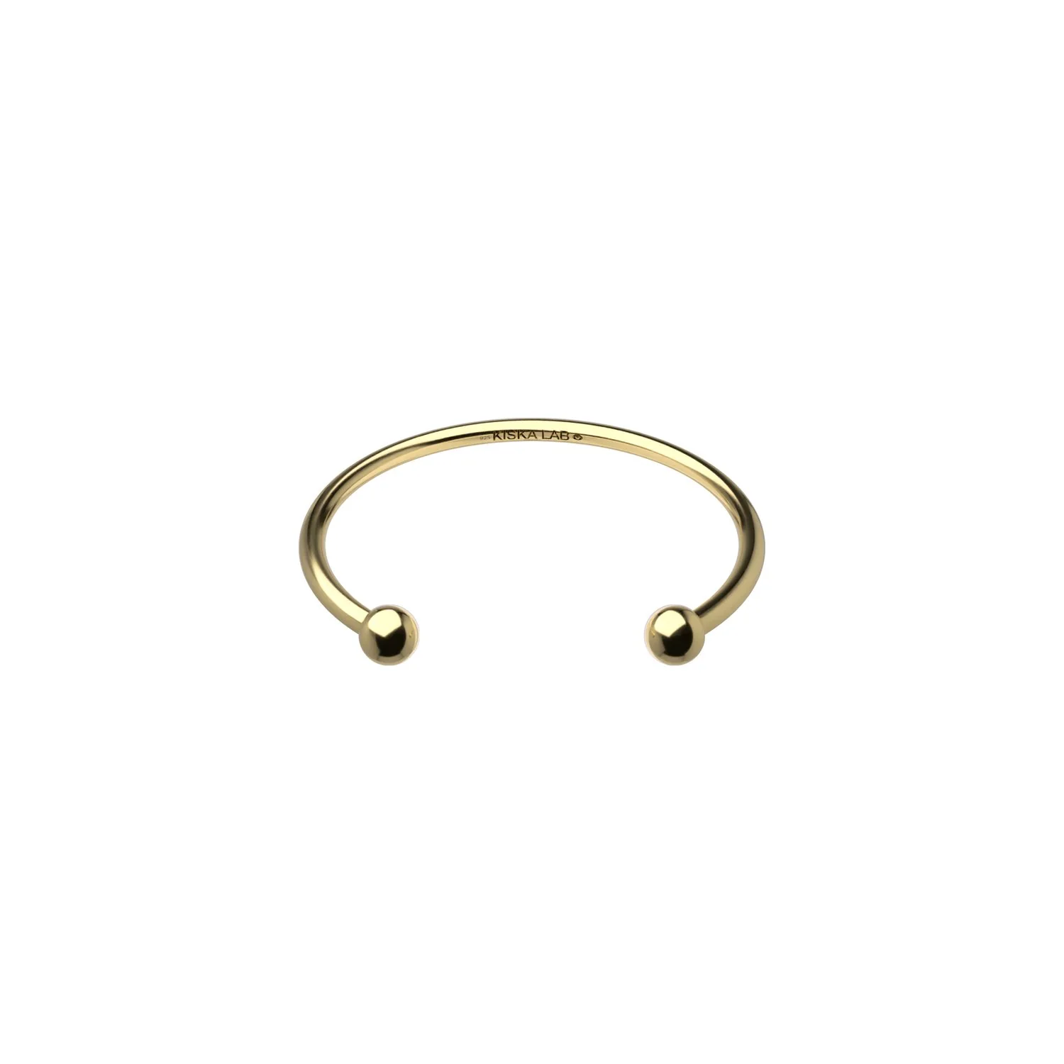 KISKA LAB GOLD ALBERT CUFF BRACELET - Image 4
