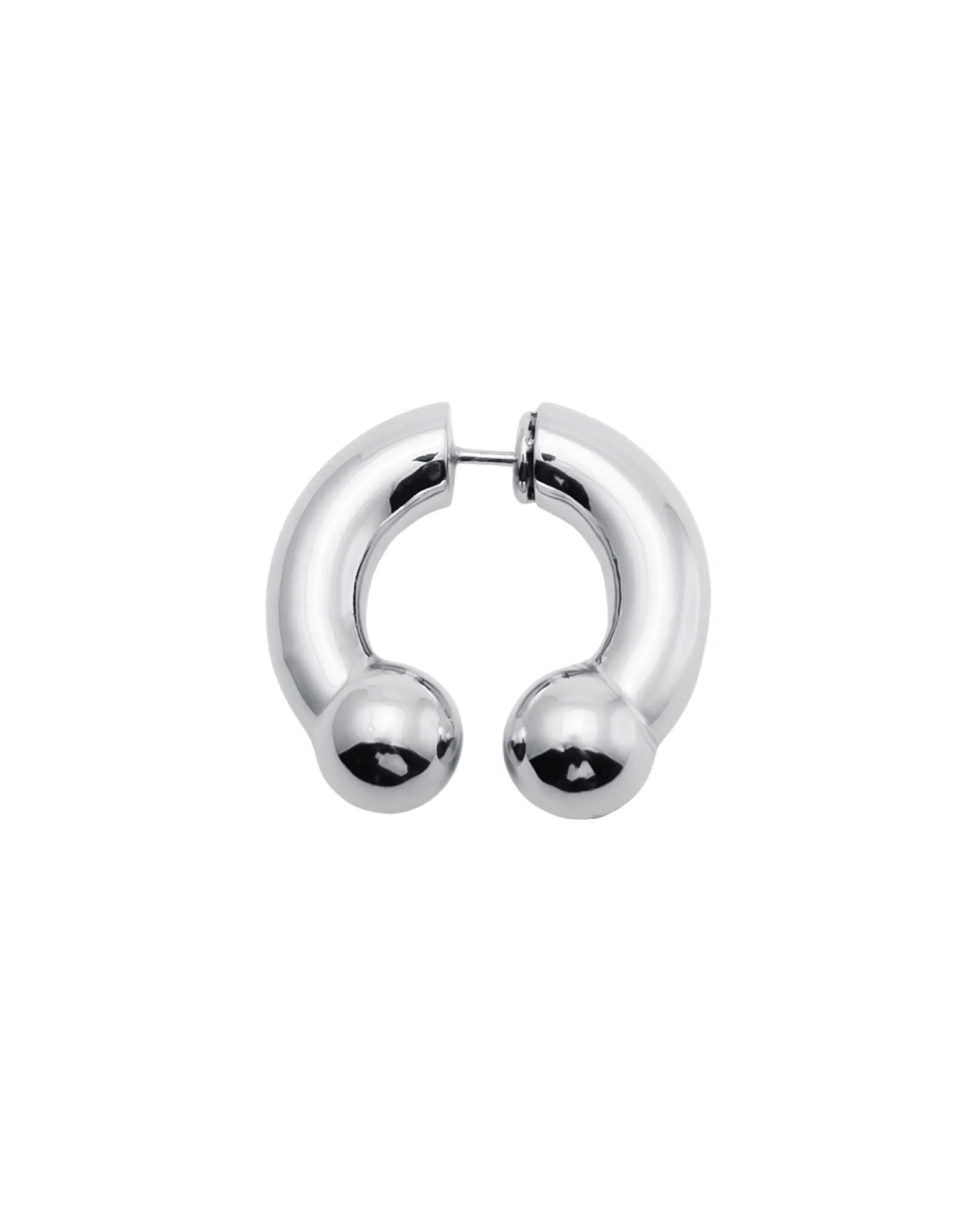 KISKA LAB MINI ALBERT PLATINUM EARRING - Image 5