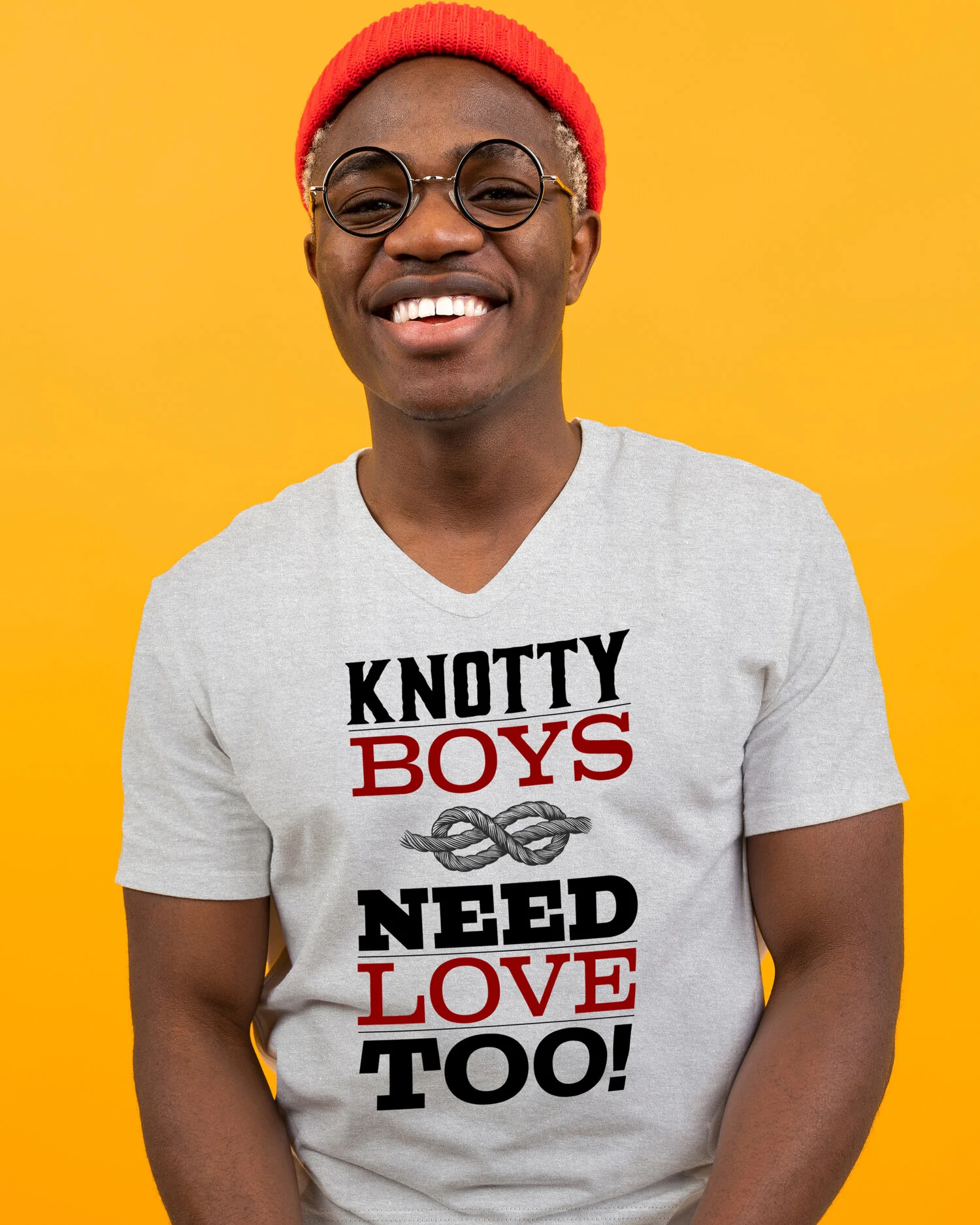 Knotty Boys Tee by Peachy Kings - Image 2