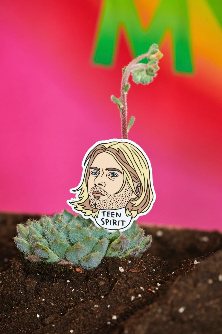 Kurt Cobain Sticker by The Found