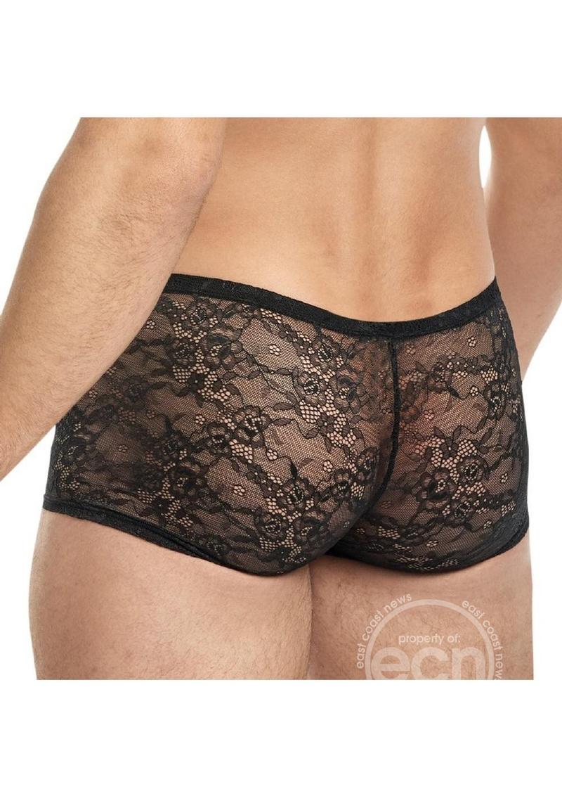 Lace King Lace Boxers Black - Image 3