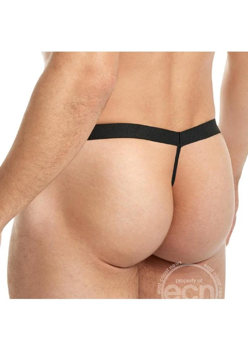 Lace King Lace G-String Black - Image 3