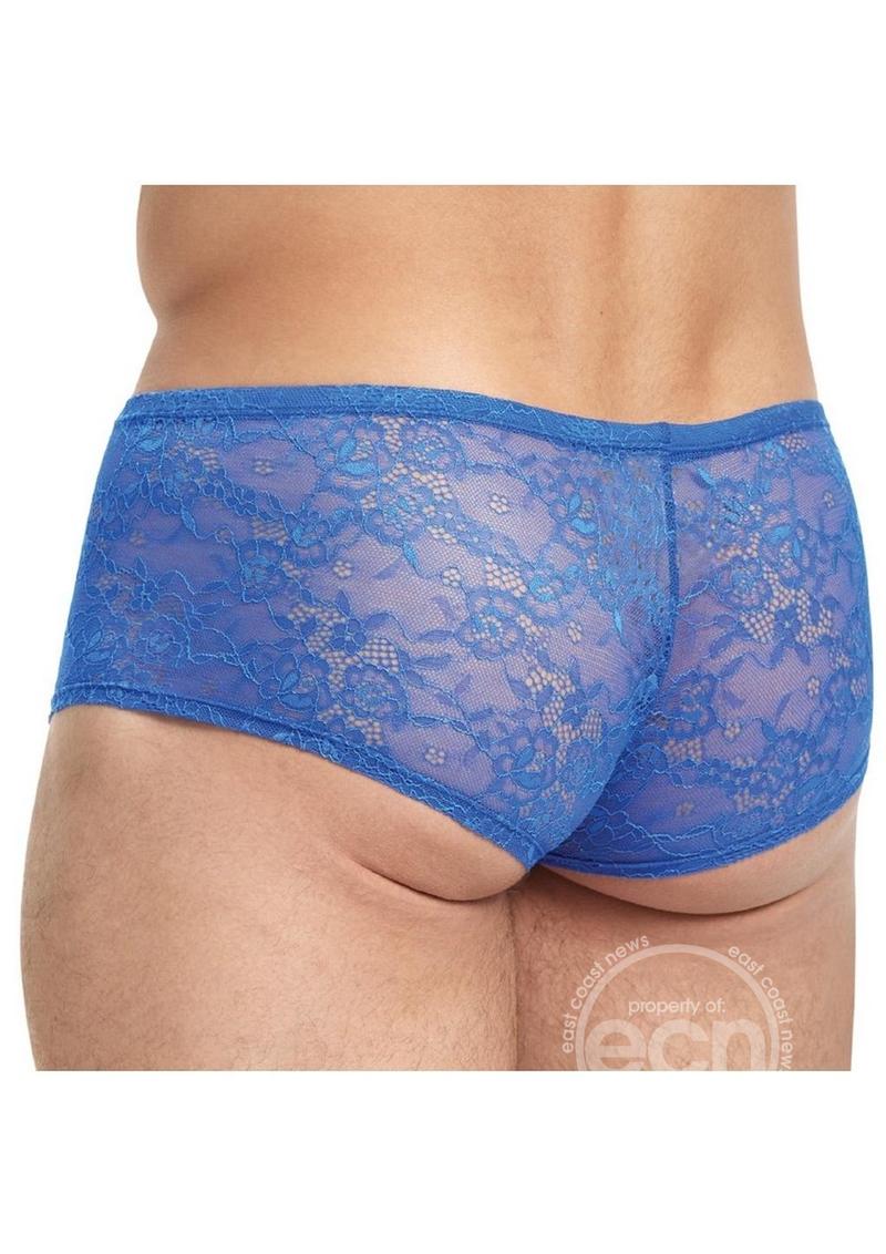 Lace King Lace Trunks Blue - Image 3