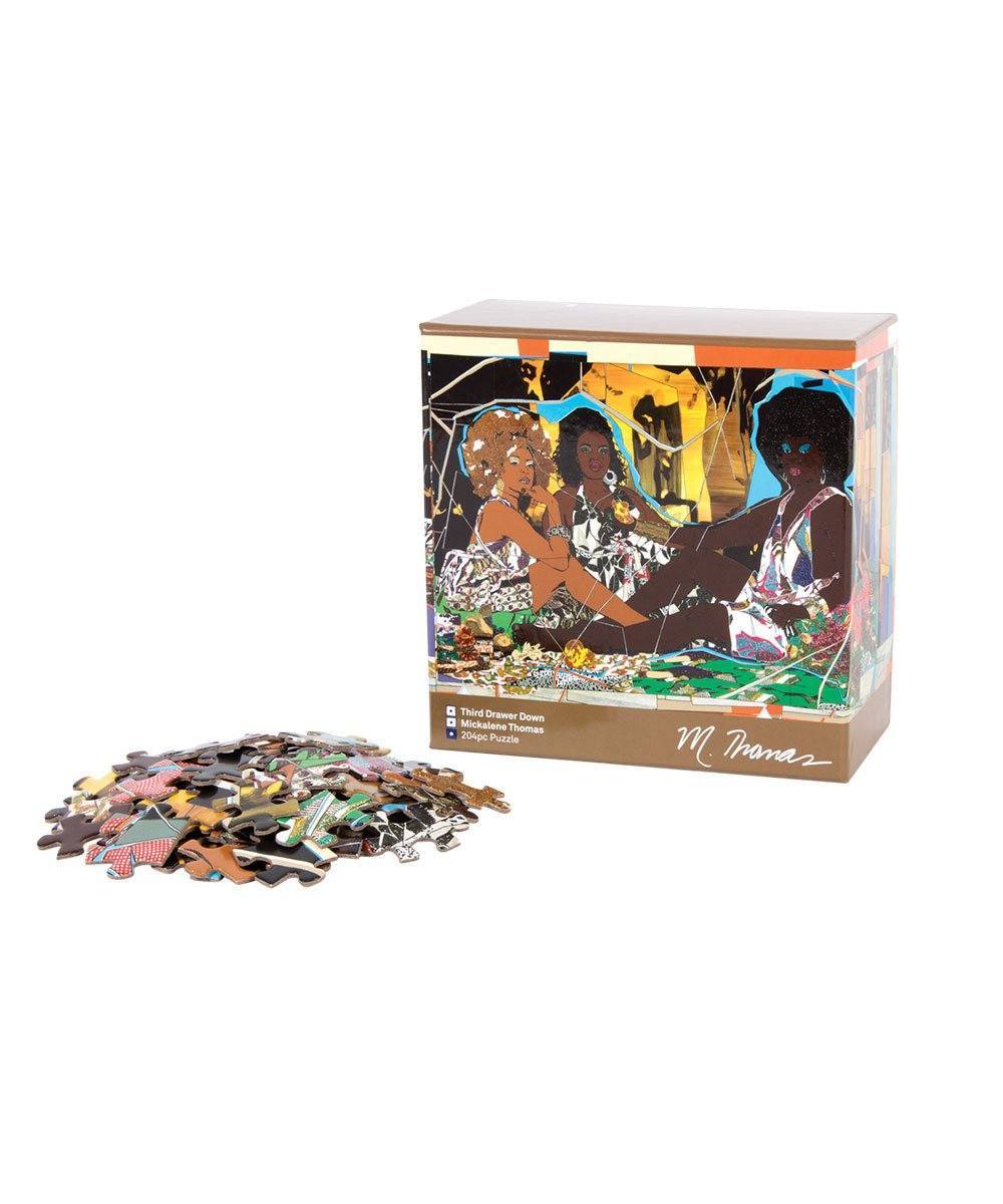 Le Dejeuner Jigsaw Puzzle by Mickalene Thomas x Third Drawer Down - Image 2