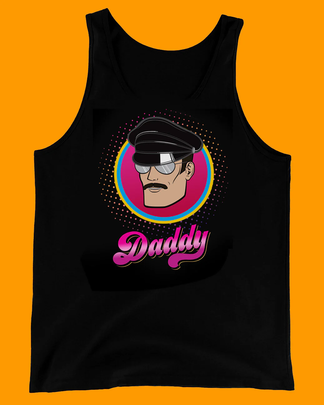 Leather Daddy Tee/ Tank by Peachy Kings - Image 2