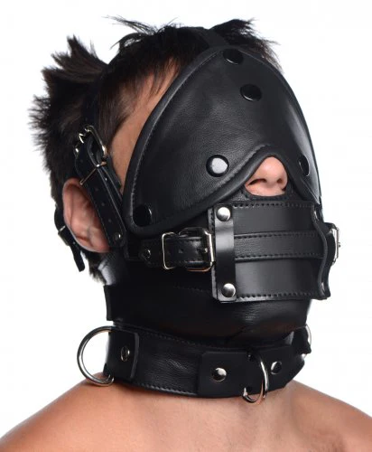 Leather Head Harness with Removable Gag by Strict Leather - Image 3
