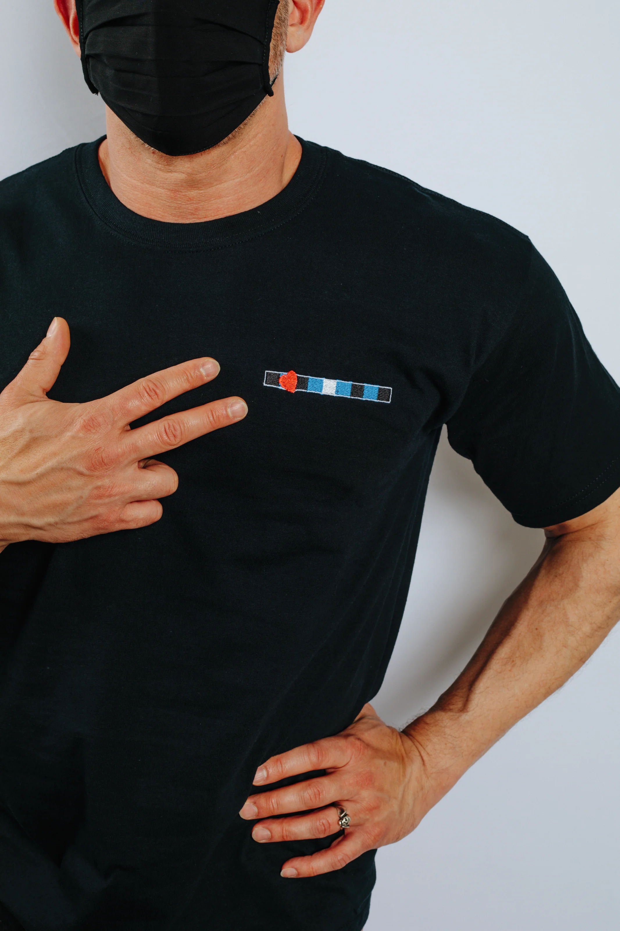 Leather Pride T-Shirt (Available in Black or White) - Image 3