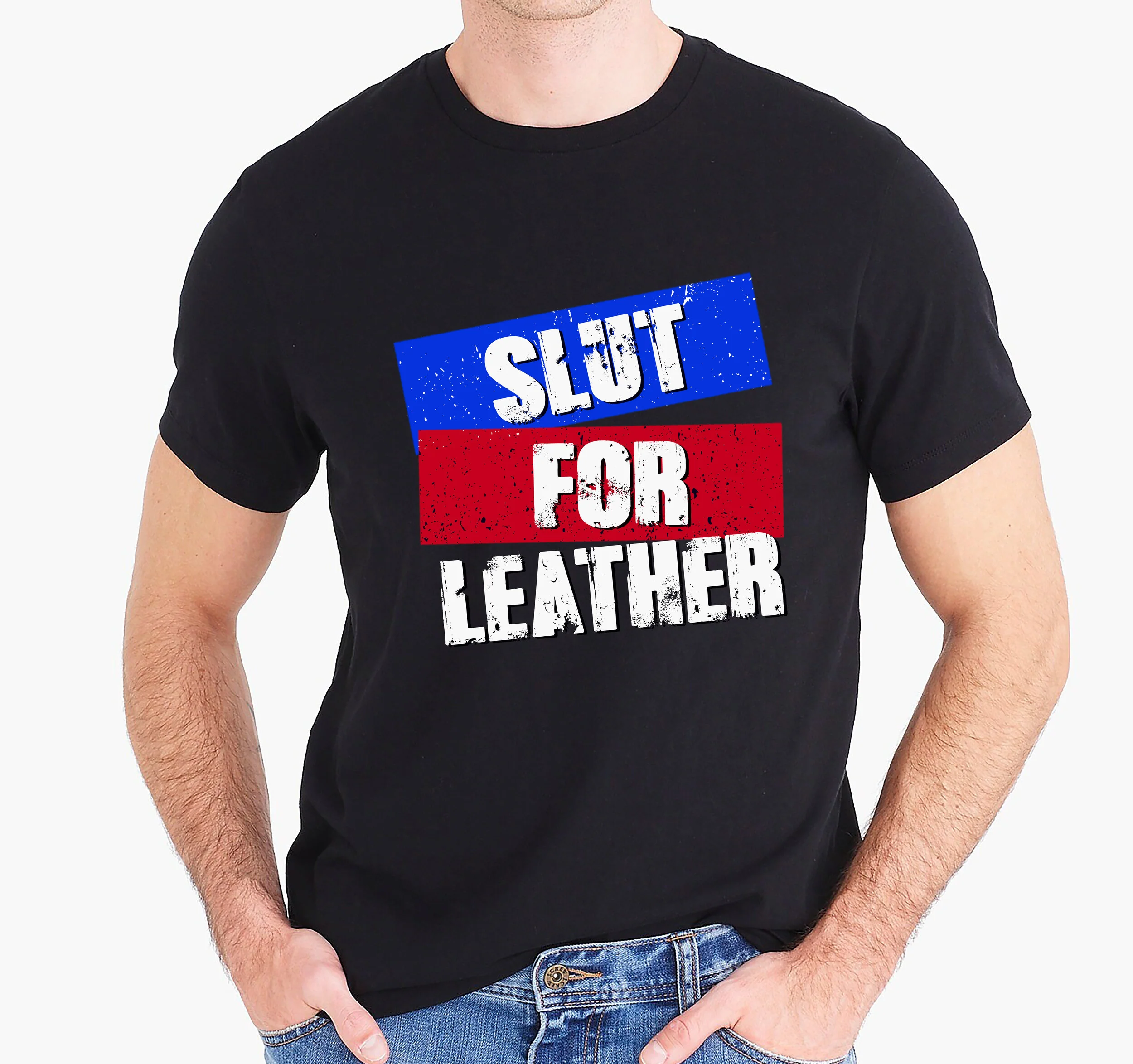 Leather Slut Tee by Peachy Kings - Image 2